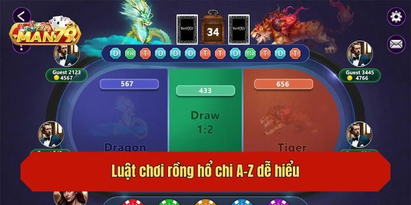 Luật chơi rồng hổ chi A-Z dễ hiểu